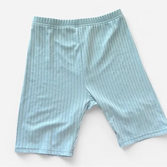 Light Blue Ribbed Set - Picture 3 of 4